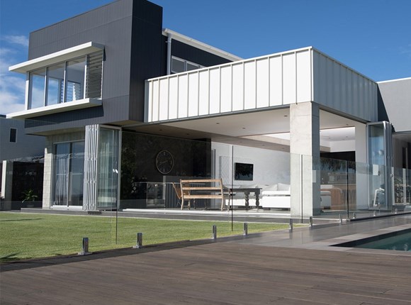 A Modern Home with External Cladding and Weatherboards | External Cladding and Weatherboards Page Image